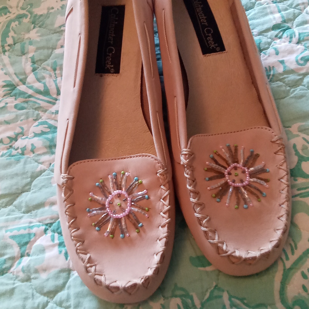 Coldwater Creek Leather Shoes, Never Worn, 9M - Picture 6 of 7